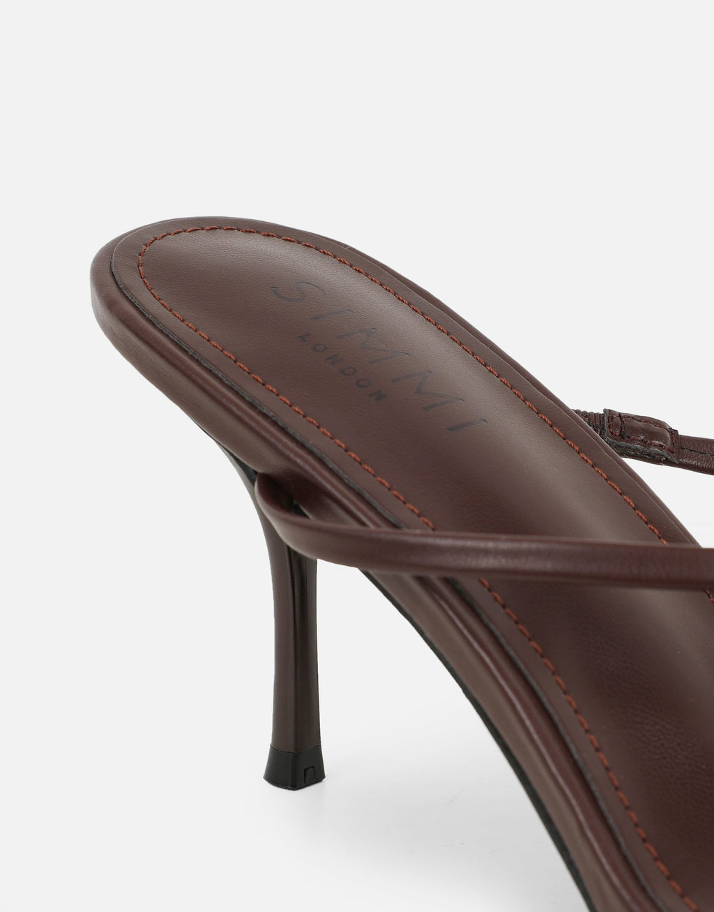 Elena Brown Strappy Mules
