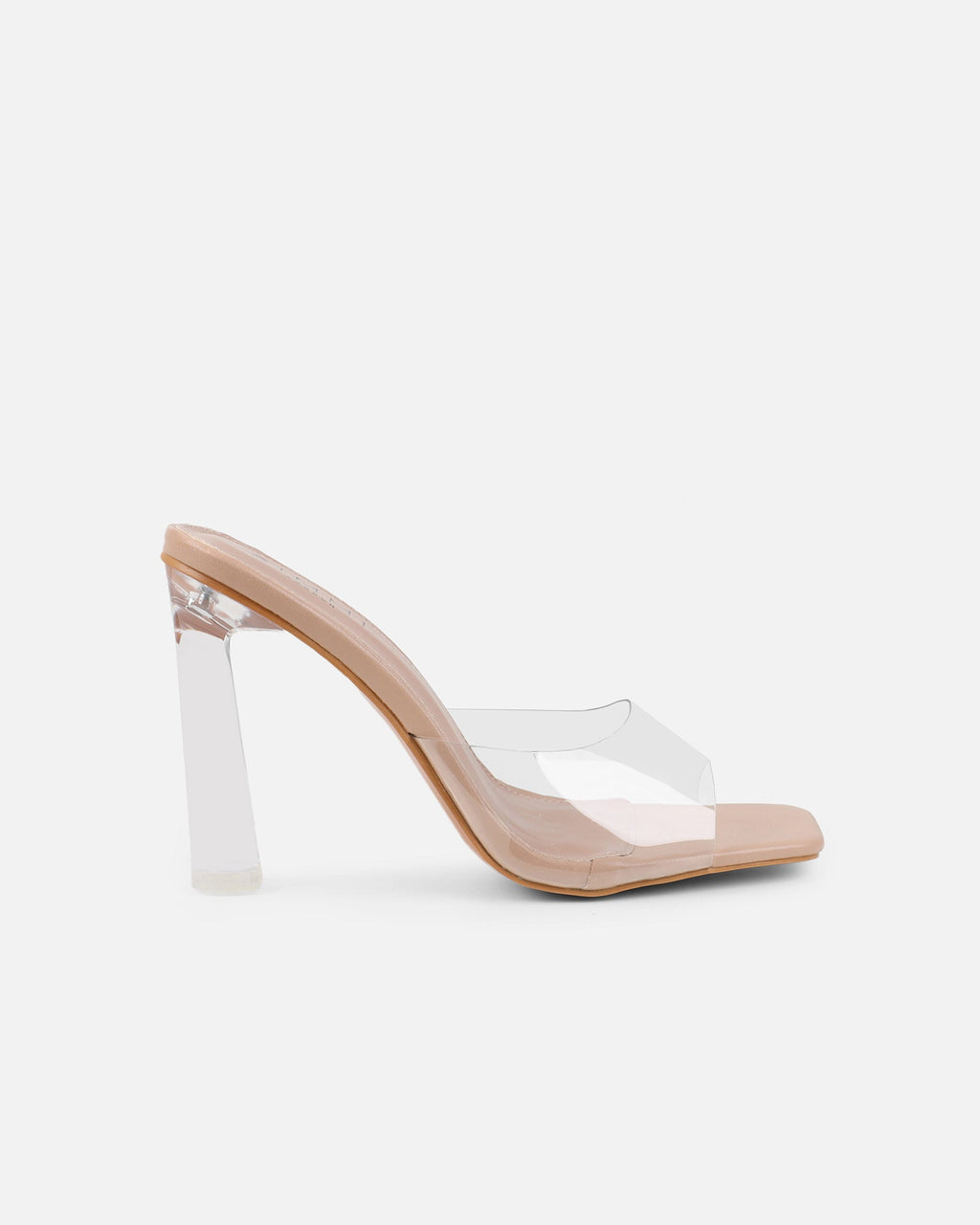 Maylee Clear Nude Mules