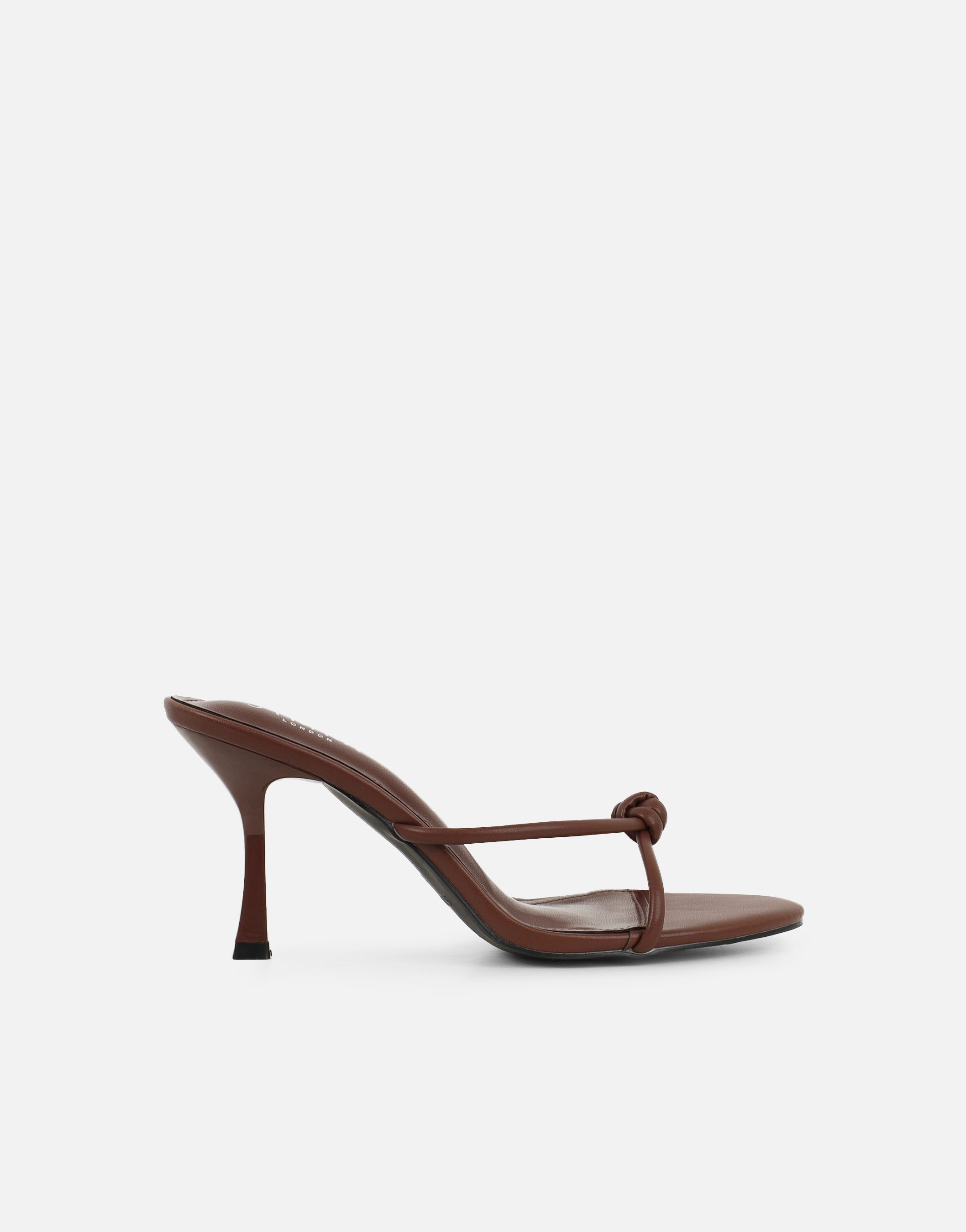 Tapioca Brown Knot Detail Mules