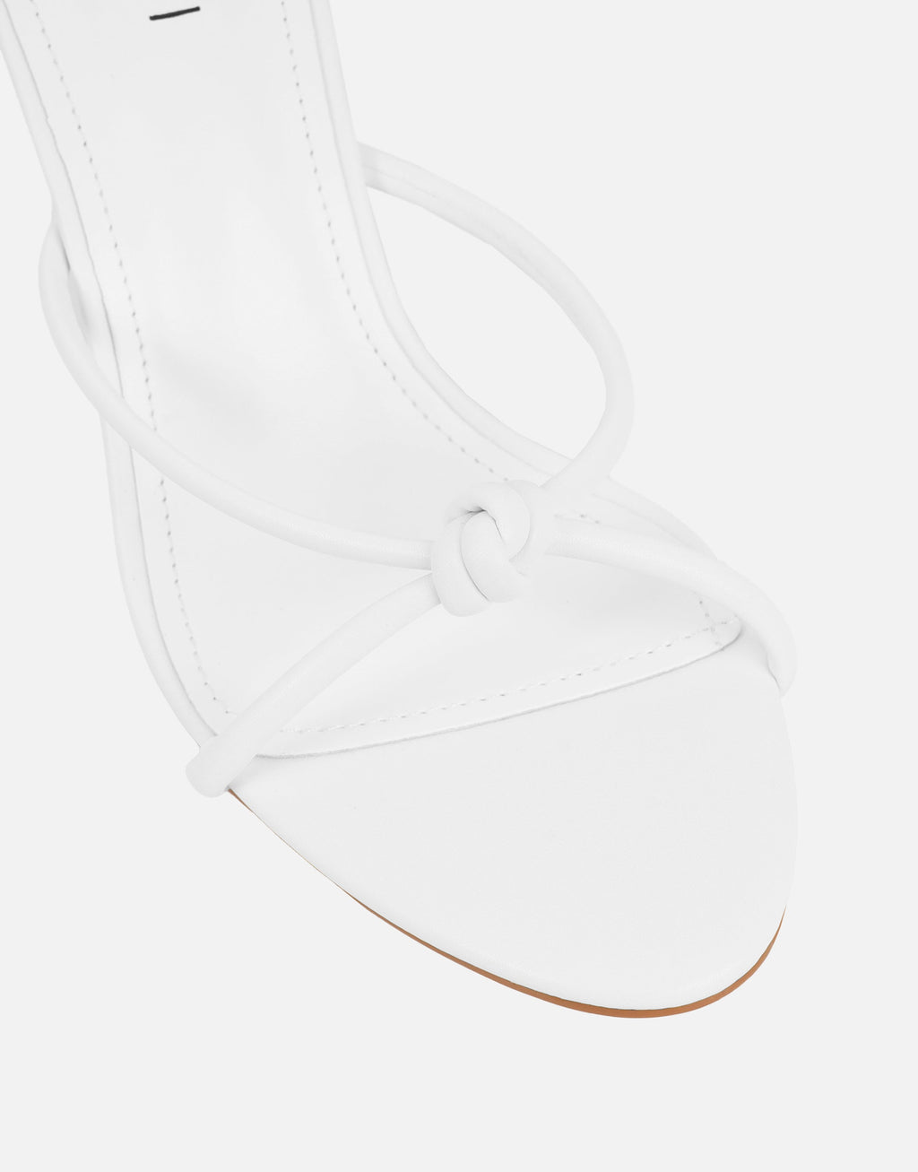 Tapioca White Knot Detail Mules