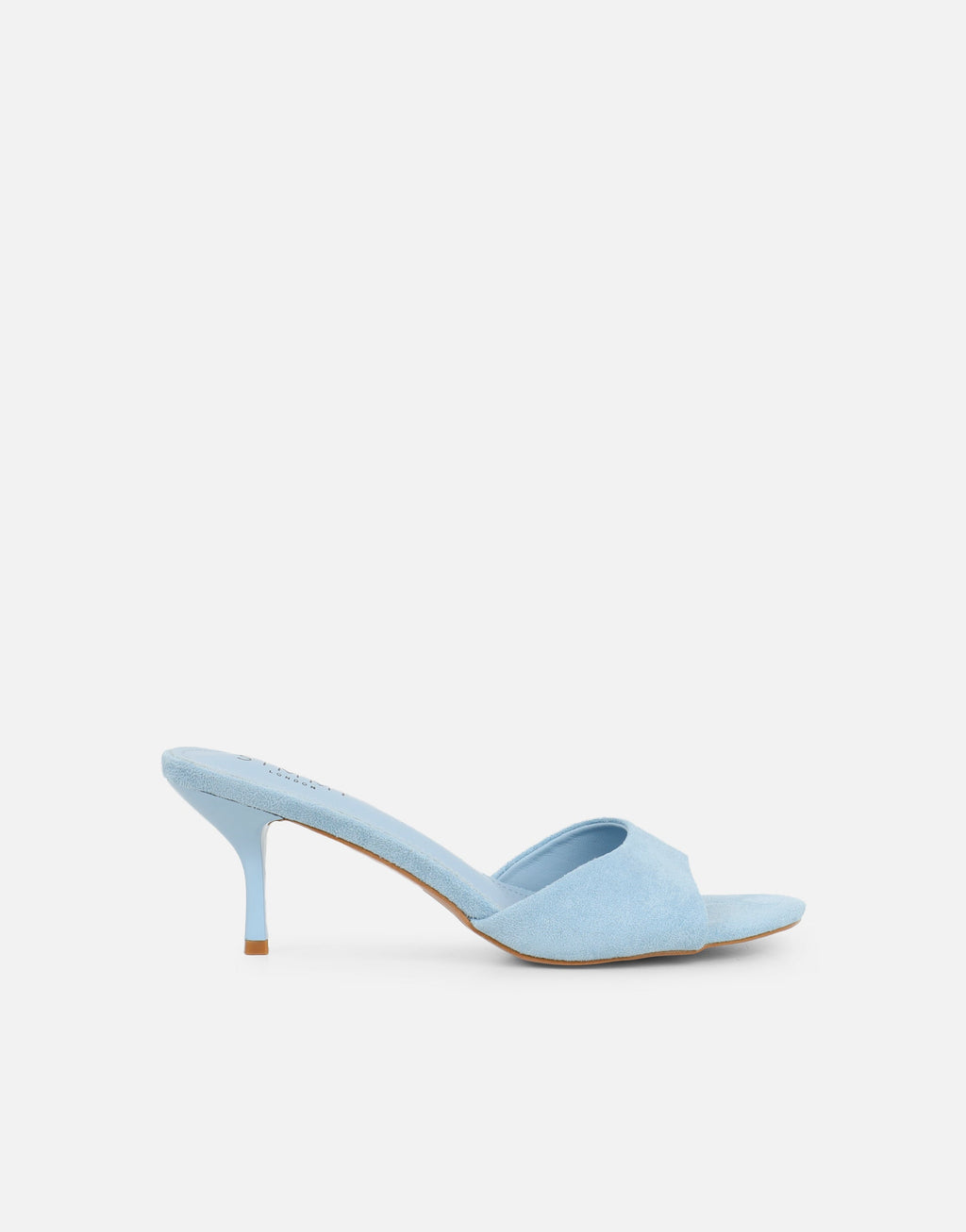 Hux Blue Suede Mules