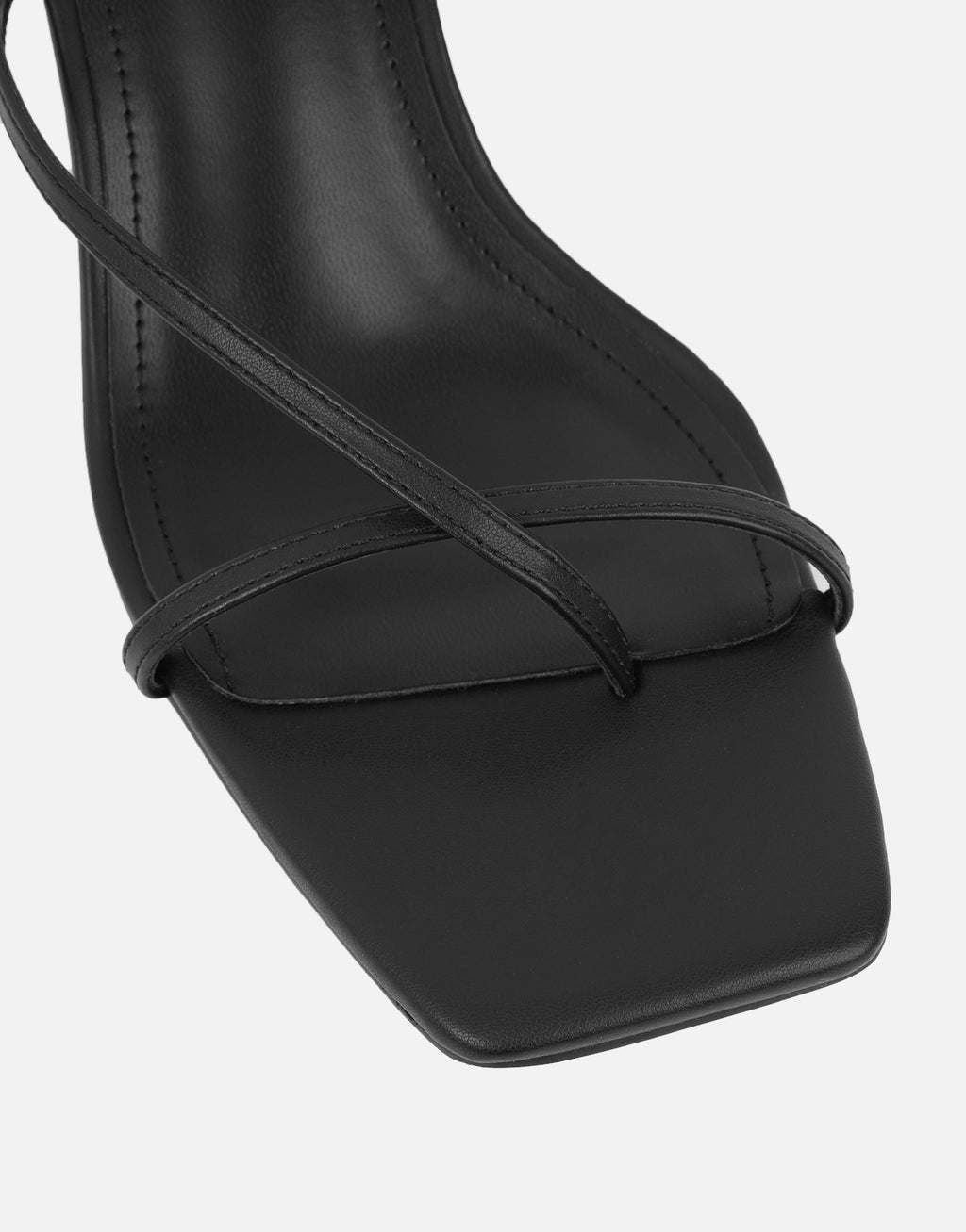 Jenna Black Toe Post Mules