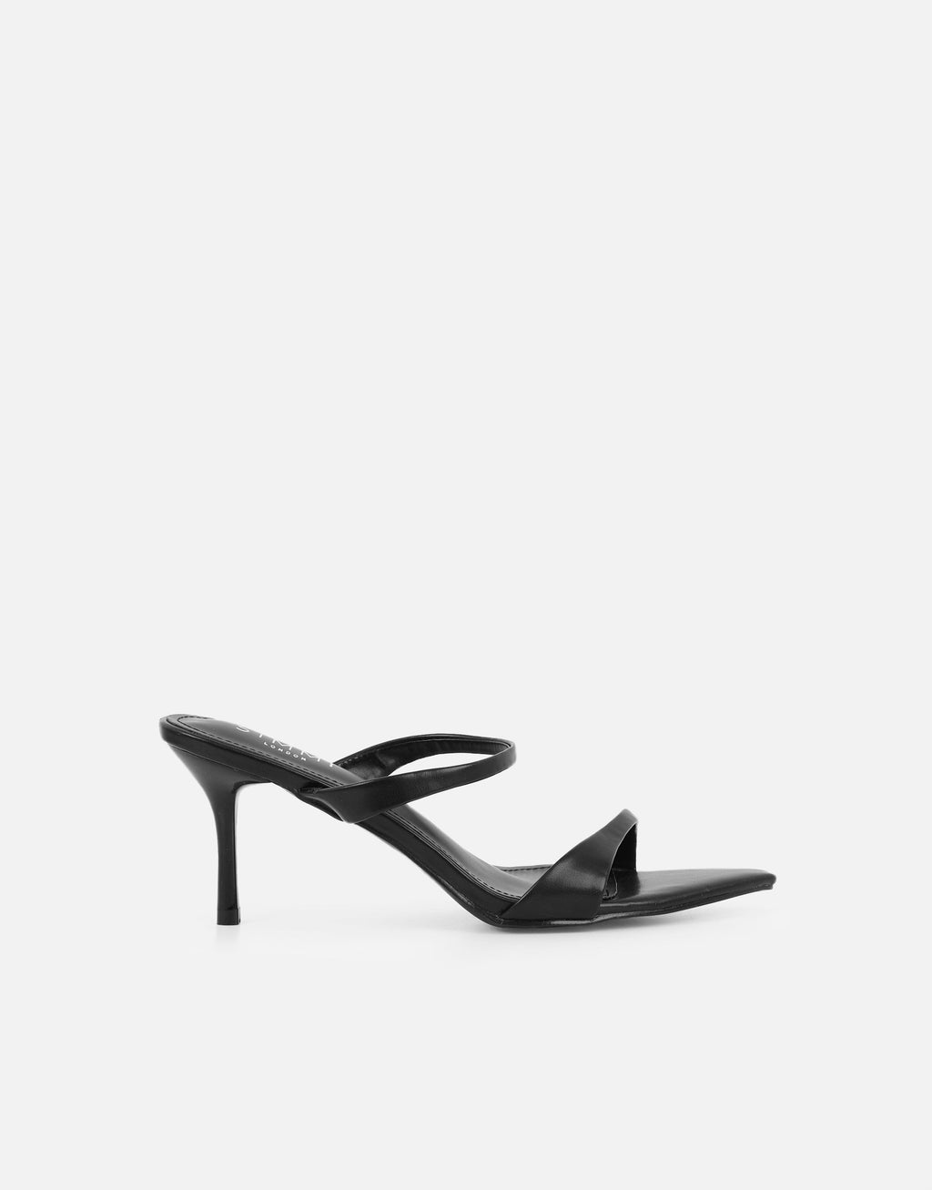 Pearl Black Mules