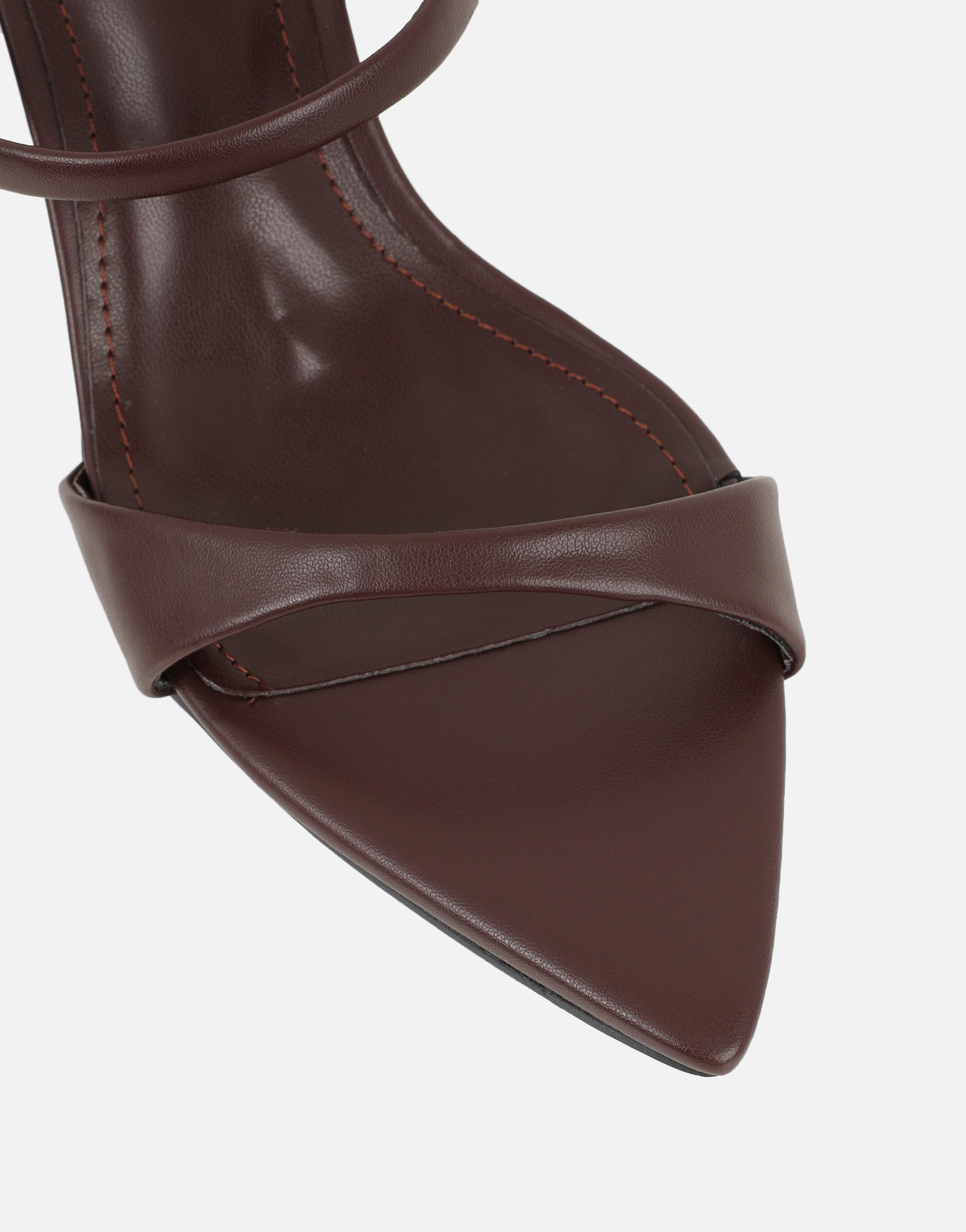 Pearl Brown Mules