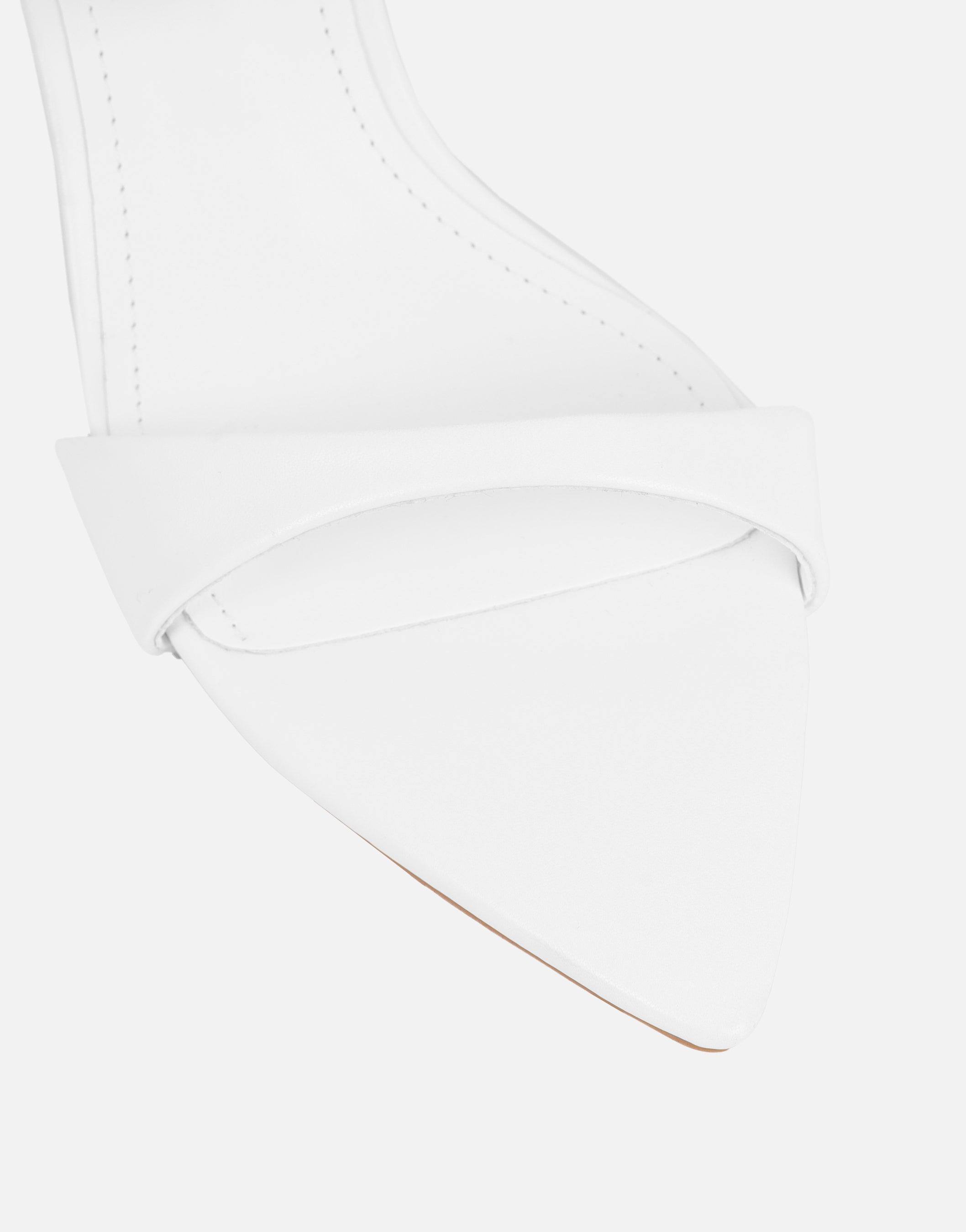 Pearl White Mules