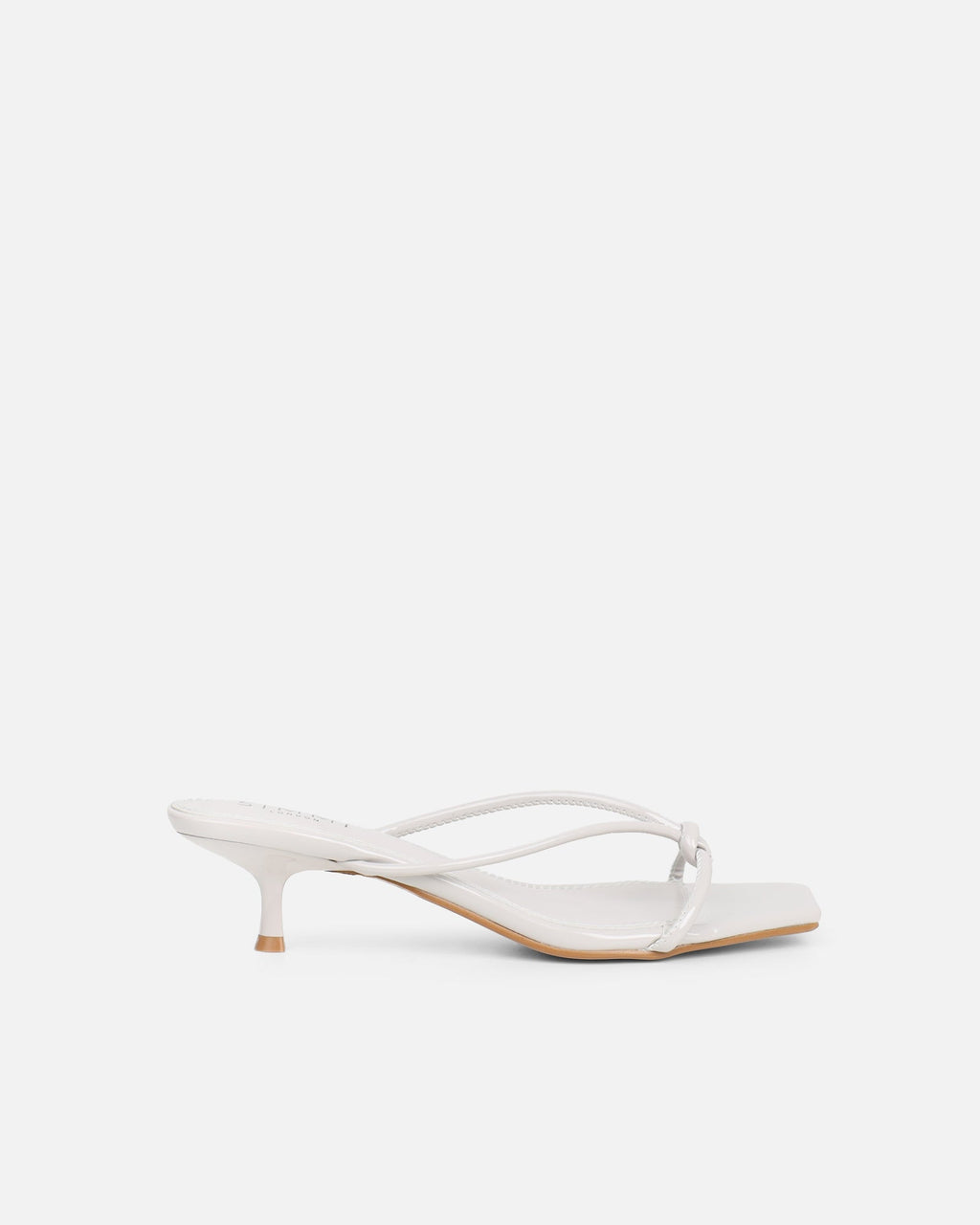 Haylen Stone Patent Knotted Mules